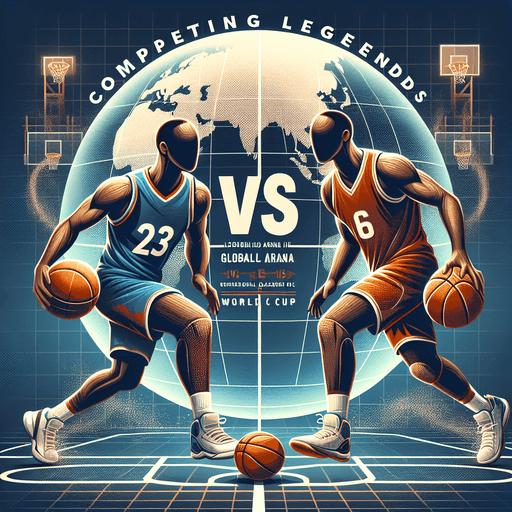 Comparing Legends: Michael Jordan vs LeBron James in the Global Arena of the Basketball World Cup